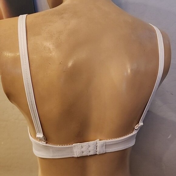 Vintage NWT Walgreens Vanessa Bra 38C White Wireless Lined - Picture 4 of 6